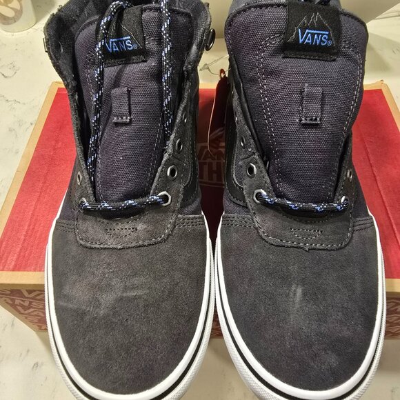 Vans Men's Ward Hi MTE Outdoor Shoes All Weather Grey Size 10 NEW GRAY BOOTS - Picture 8 of 12